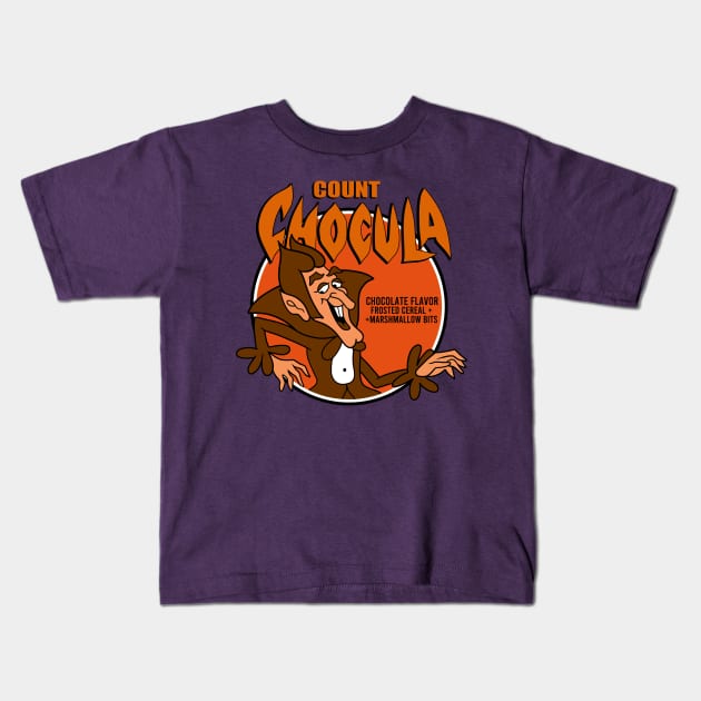 Count Chocula Kids T-Shirt by OniSide